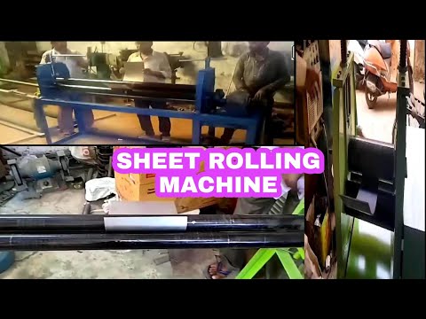 Sheet Rolling Machine