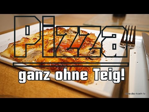 Low-Carb Pizza mit Thunfisch-Boden (ohne Teig)