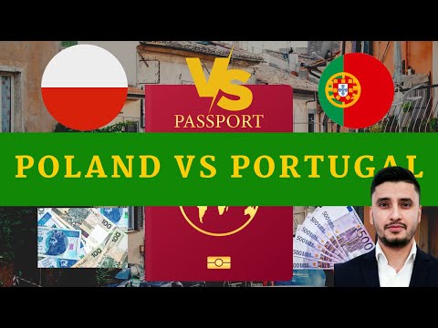 Poland Vs Portugal | which country is better to live for foreigners? Explained with facts |The Bliss