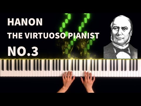 Hanon - The Virtuoso Pianist in 60 Exercises, No.3