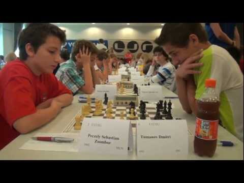 U12 9.1.  Sebastian Zsombor  Péczely  -  Tumanov Dmitri 1 - 0