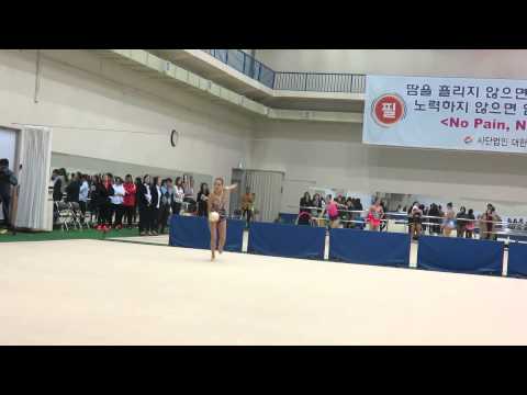 손연재 볼 루틴@ 2015 국가대표선발전 (태릉)