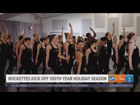Rockettes kick off 100th year holiday season - YouTube