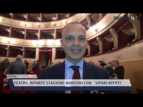 2021-05-08 PISTOIA - TEATRO, RIPARTE STAGIONE MANZONI CON 'SIPARI APERTI'