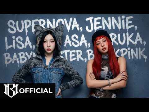 JENNIE & LISA - " SUPERNOVA " ( FEAT. BABYMONSTER ASA & RUKA ) M/V