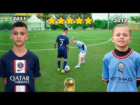 Mini MBAPPÈ vs Mini HAALAND - Who is the BEST? *BALLON D'OR OF KIDS*