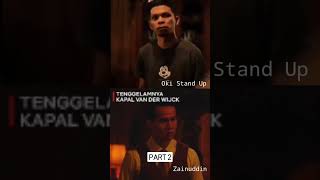 Download lagu Oki Stand Up Comedy menirukan Zainuddin #filmtenggelamnyakapalvanderwik #viralshorts mp3