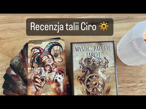 Mystic Palette Tarot Recenzja w wersji Sepia