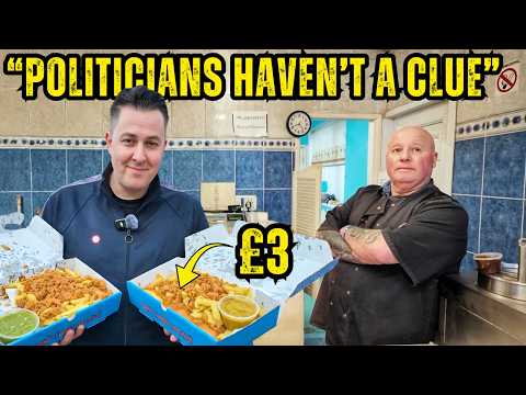 The CHEAPEST Fish & Chips in England: Prices TRAPPED in the Year 1990!