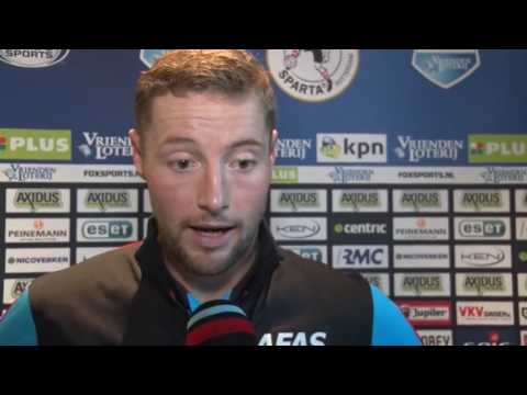 Reactie Van Eijden na Sparta - AZ