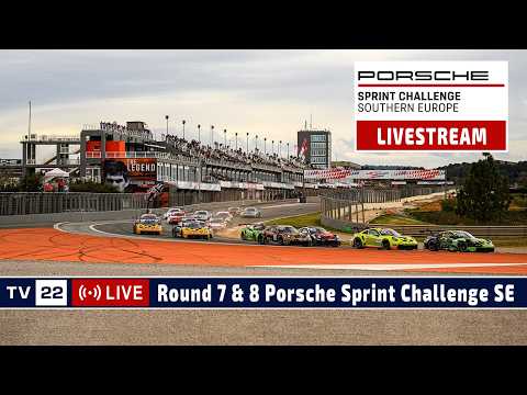 LIVE: Porsche Sprint Challenge Barcelona Race 7 & 8 Sport & Club Division - 28.02.2026