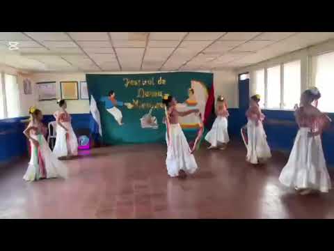 Festival de danza ,primaria regular " Alas de mi tierra". Santo Domingo ,Chontales.