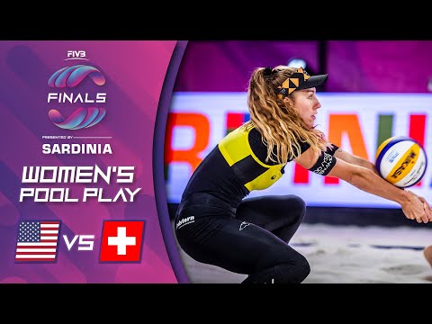 April/Alix vs Betschart/Hüberli - Full Pool Play Match | World Tour Finals 2021