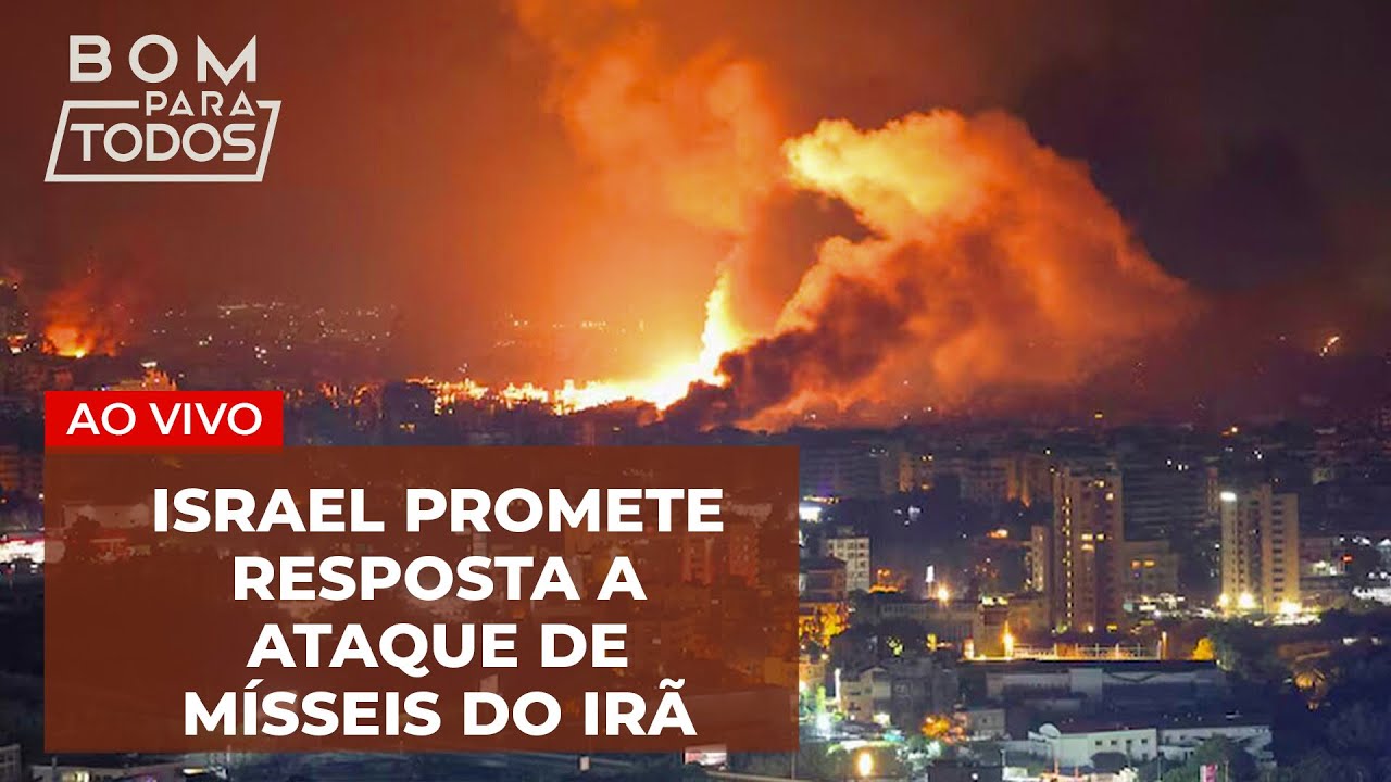 #AOVIVO Israel promete resposta a ataque do Irã | Secretário da ONU é proibido de entrar em Israel
