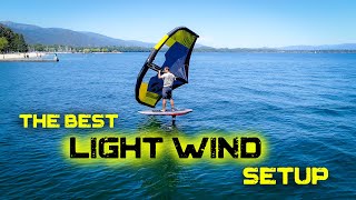 Sub 5 knots of Wind with this Setup! The Future of Wing Foiling