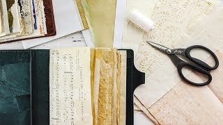 3 Ways to Bind Junk Journal Paper Signatures for Your Traveler's Notebook