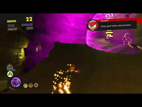 .Sonic Forces Stage 14: All Star Rings, Number Rings and Moon Rings