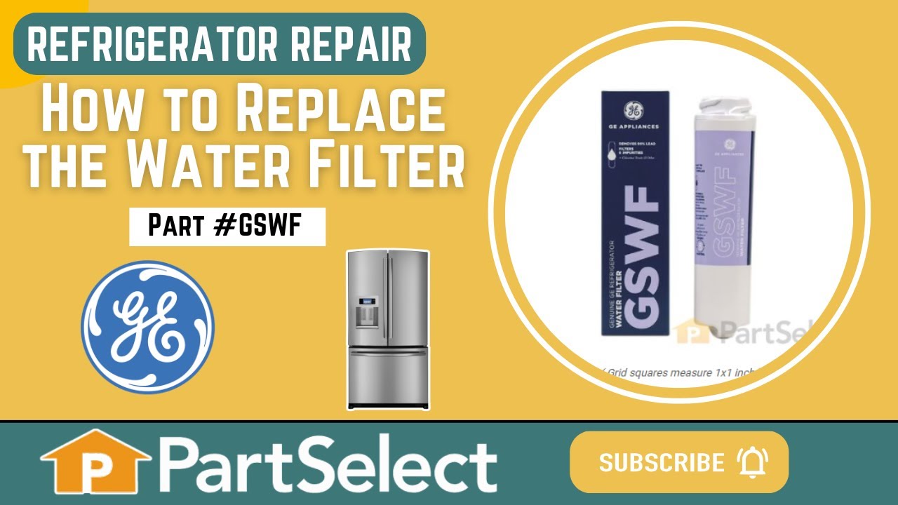 Replacing your General Electric Refrigerator Refrigerator Water Filter
