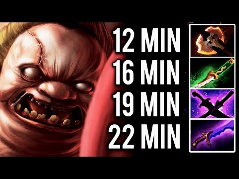 UNREAL PUDGE FARMING MACHINE 1st Item Battlefury Crazy GAME 7.13 New Meta DOTA 2