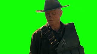 The Ghoul "you addicted to drugs" Fallout green screen