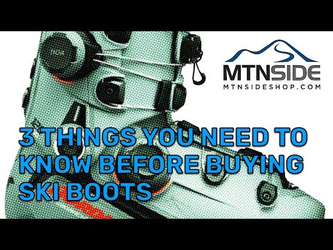 3 Things You Should Know Before Buying Ski Boots