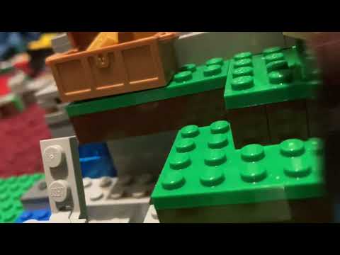 I combined all my Lego Minecraft Sets