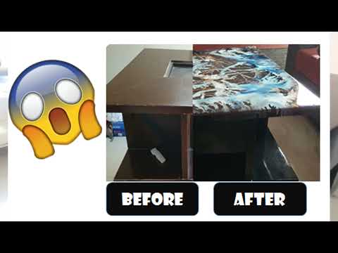 Epoxy Resin Table 😀😀