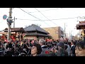 2023.11.5. 八街神社大祭 2日目 三区と四区の競演