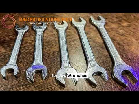 BIS Certificate for Jaw Wrenches IS 2028s - YouTube Video Thumbnail - Sun Certifications India