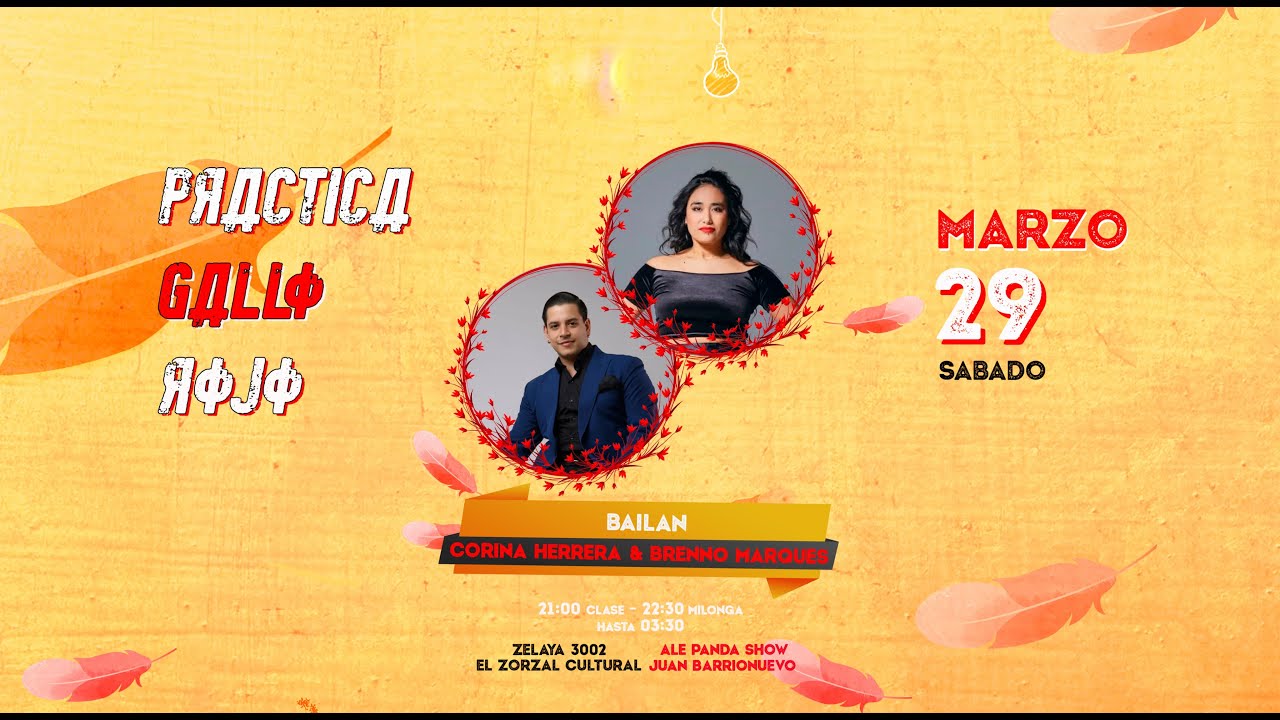 Video thumbnail for Corina Herrera y Brenno Marques 1/2