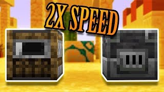 Minecraft: DOUBLE SPEED FURNACES