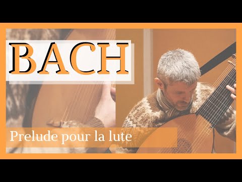 Sebastian Strauchler | Johann Sebastian Bach - Prelude pour la lute (BWV999) [Archilaud/Archlute]