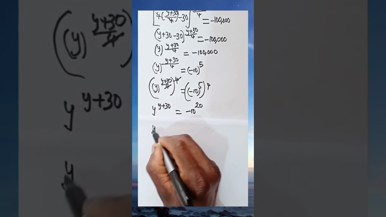 Exponential challenge 