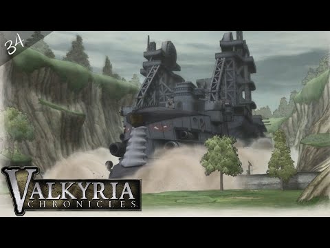 [34] The Second Europan War (Valkyria Chronicles 1 & 4 Walkthrough)