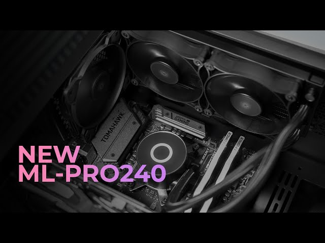 Vídeo relacionado con Mars Gaming ML-PRO240, Refrigeración Líquida CPU Profesional, TDP 450W, 2 Ventiladores FDB Ultra-silenciosos, Bomba Opti-Chamber con Anillo de Iluminación Blanco, Multisocket Universal, Negro
