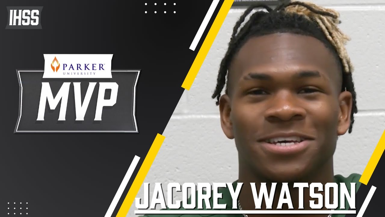 Shadow Creek Wide Receiver Jacorey Watson - MVP Bobblehead Winner