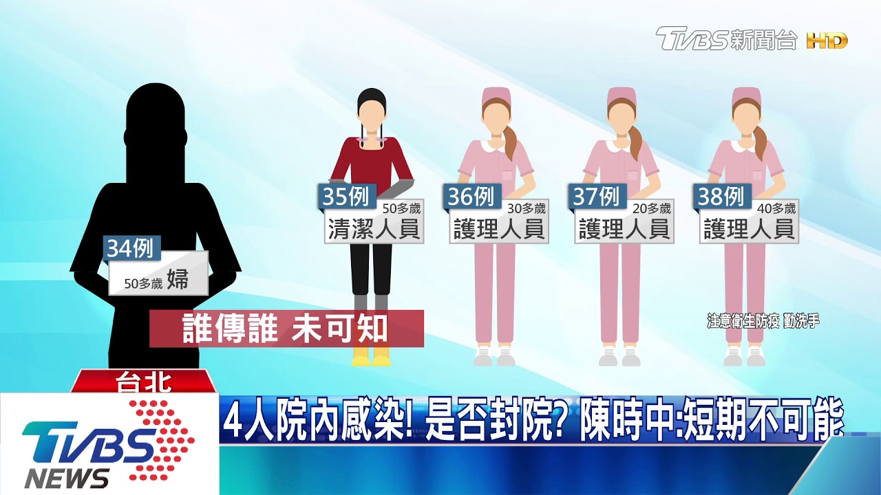 4人院內感染!是否封院? 陳時中:短期不可能