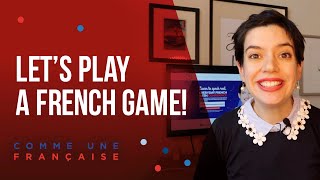 French Game: Fun Quiz for Oral Comprehension