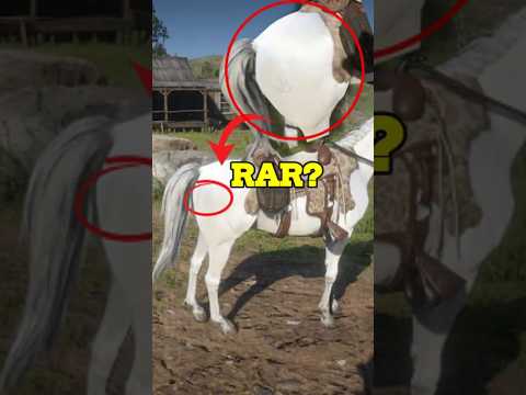 Real or Glitch Horse? 😱 IN RDR2 #rdr2 #reddeadredemption2