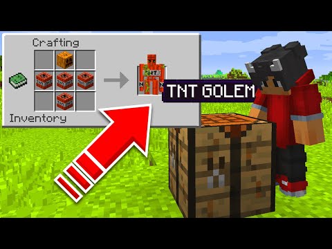 Jeg Kan Spawne OP GOLEMS I Minecraft!