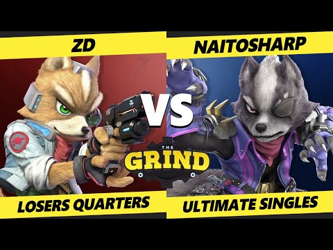 Pre-Glitch Grind  - ZD (Fox) Vs. Naitosharp (Wolf, Joker, ZSS) Smash Ultimate Tournament