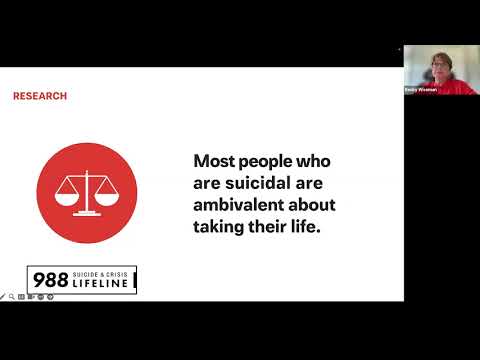 Suicide Awareness and Prevention Training