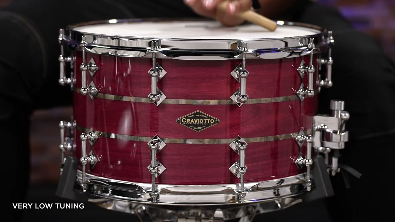 Craviotto Snare Drums at Memphis Drum Shop
