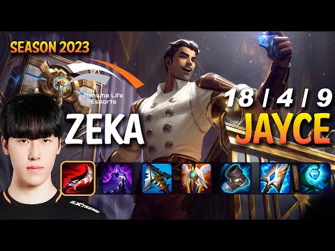 HLE Zeka JAYCE vs XERATH Mid - Patch 13.15 KR Ranked