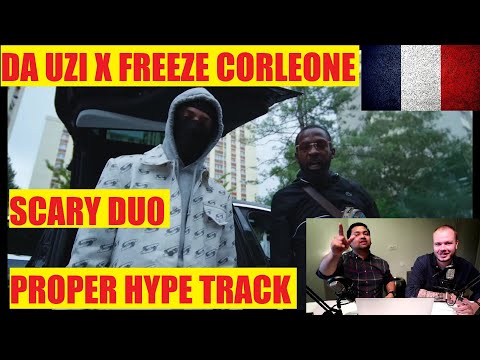 ENGLISH REACTION TO FRENCH RAP - DA Uzi - 27 feat. Freeze Corleone (Clip Officiel)