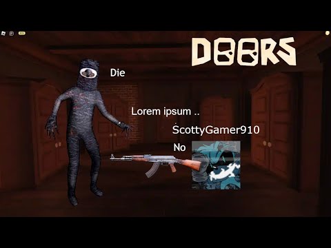 Doors With Power Ups - 4 Idiots Play Doors 2