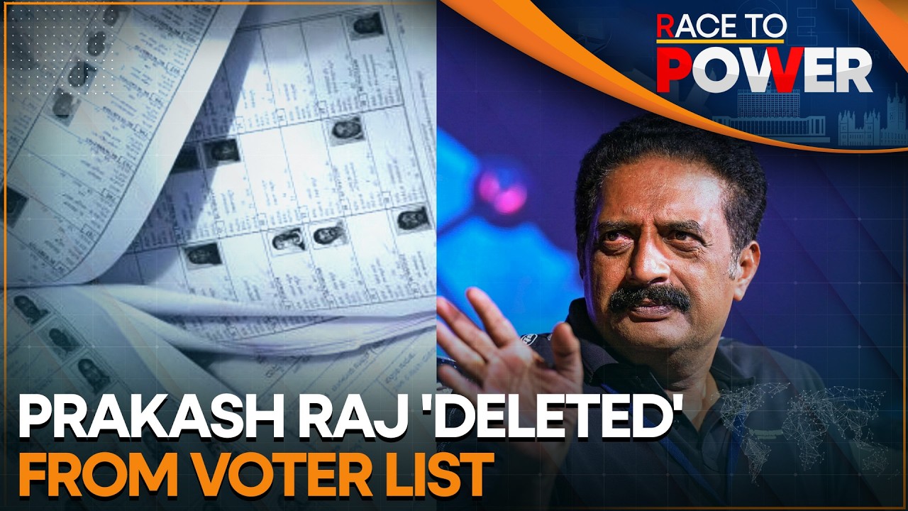 Actor Prakash Raj's Name Deleted From Bengaluru Draft Voter List | Race To Power | WION News