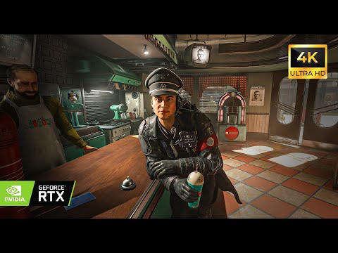 German-Occupied America Scene 😱 | Wolfenstein 2: The New Colossus (4K 60FPS Cinematic)