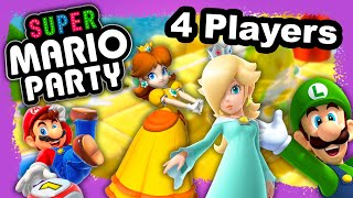 Super Mario Party: Megafruit Paradise (4 players, 10 turns)