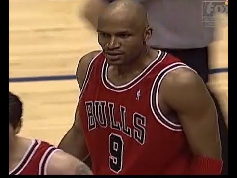 Chicago Bulls @ New Jersey Nets 1998 NBA Playoffs 1st Round Game 3